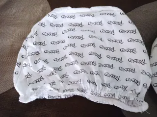 Cabecero Central Negro y Blanco