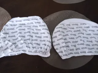 Cabecero Central Negro y Blanco