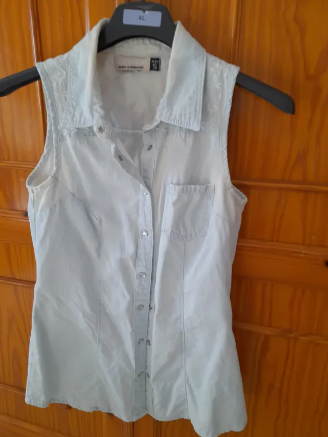 Lote de Camisas sin mangas Talla S varias marcas