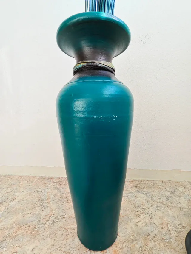 Jarrón Grande Decorativo Cerámica