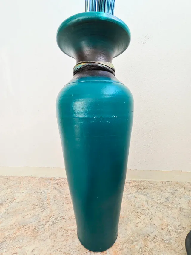 Jarrón Grande Decorativo Cerámica