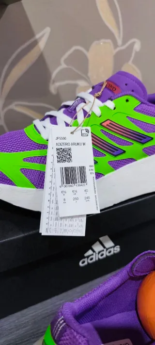 Adidas Adizero Aruku W Verde/Morado
