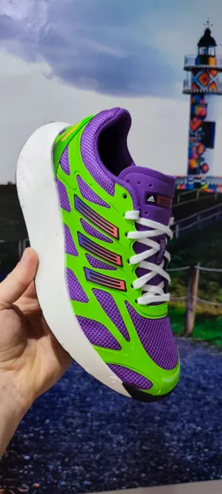 Adidas Adizero Aruku W Verde/Morado