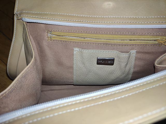 Bolso beige Carla Diseño