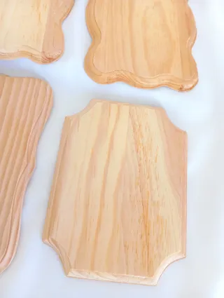 Sagome in legno per decoupage pittura bricolage