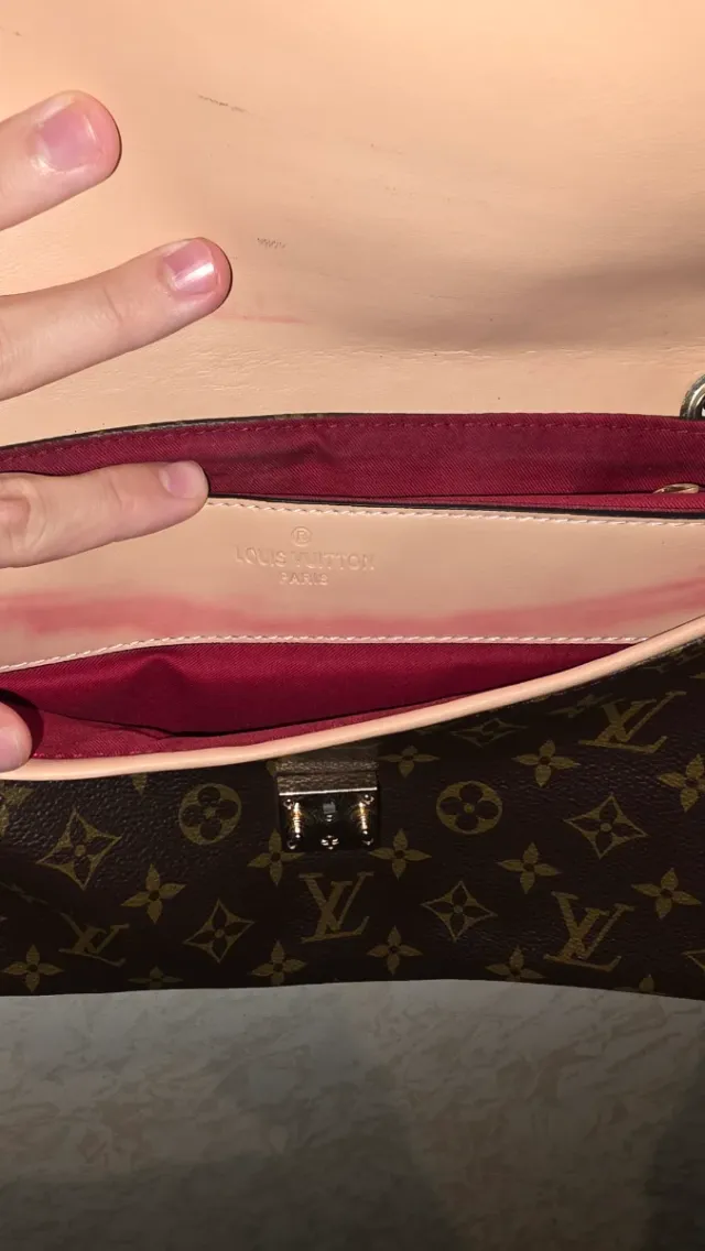 Borsa Louis Vuitton marrone e rosa