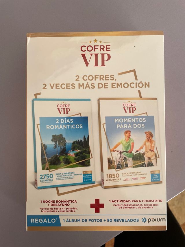 Cofre VIP Regalo Experiencias Románticas y Aventur