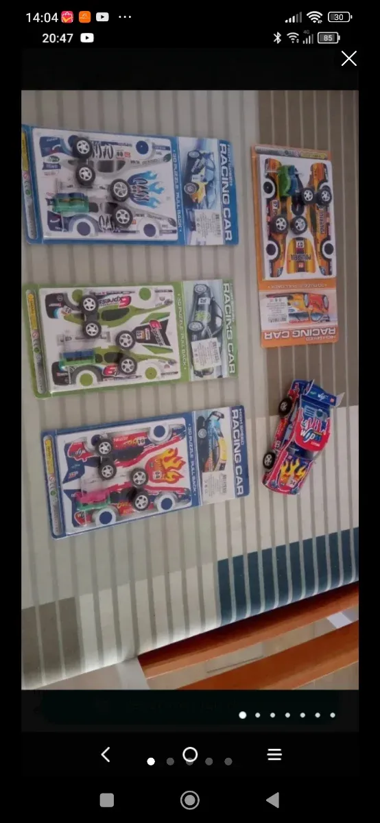 Maquetas coches 3D kit montaje miniaturas