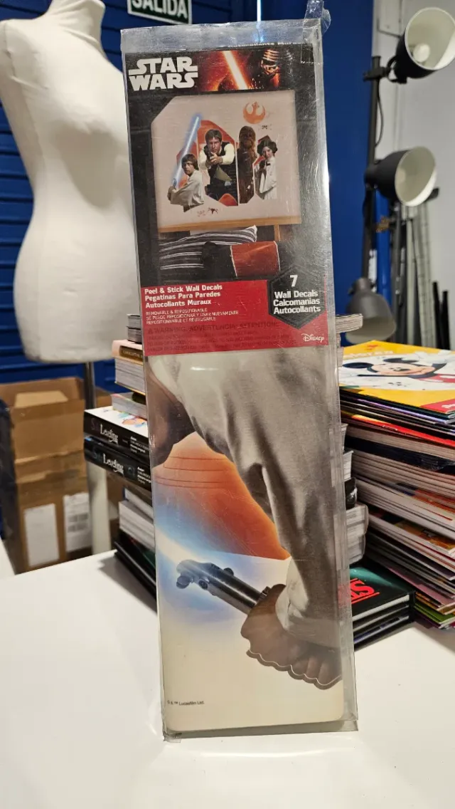Pegatinas Pared Star Wars 7 Unidades