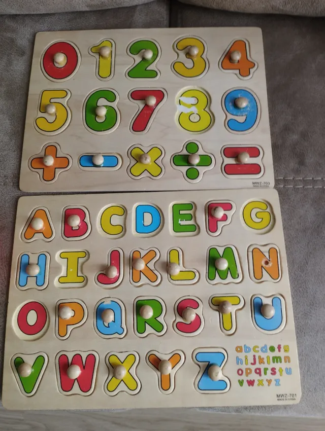 Juguetes de madera educativos