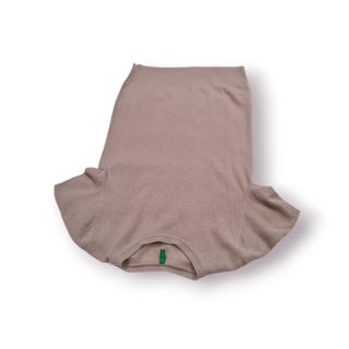 Camisola Benetton Lã & Angorá Bege Manga Curta