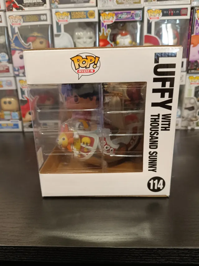 Funko Pop Luffy with thousand Sunny 114 