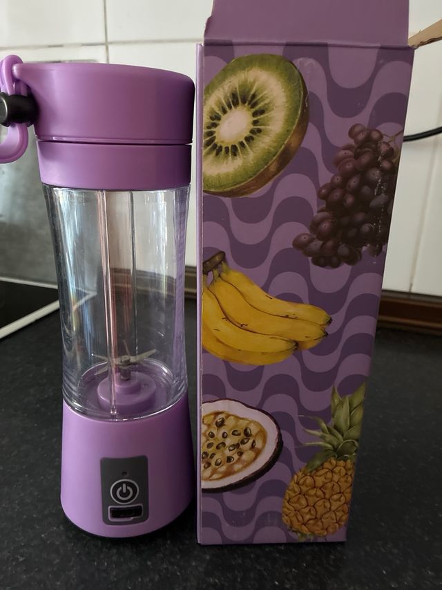 Licuadora Portátil Fruit Blender Morada