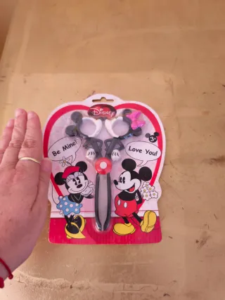 Tijeras Mickey y Minnie Disney