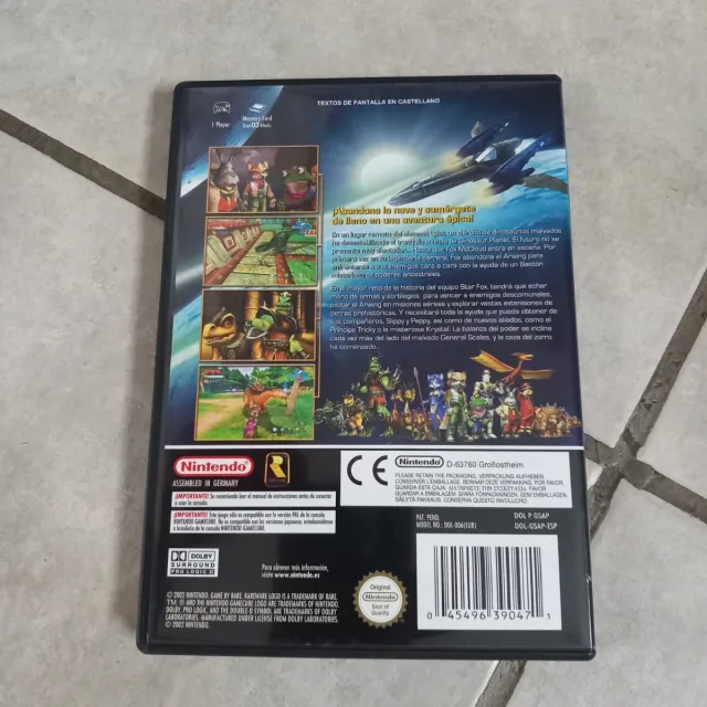 Star Fox Adventures Nintendo GameCube PAL