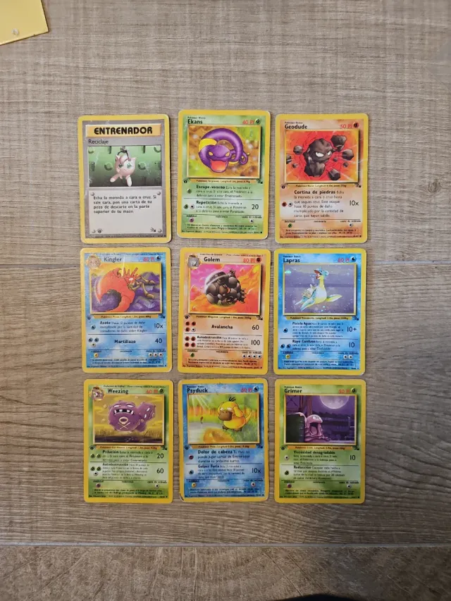 Carte Pokémon Fossil Spagnolo