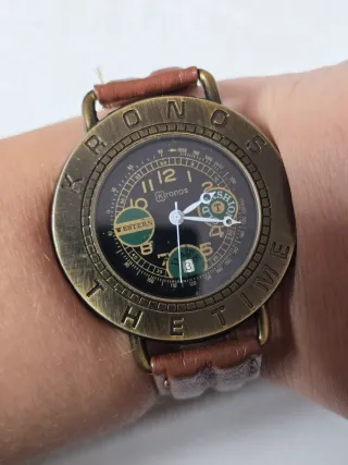 Orologio Vintage Kronos Old Western The Time