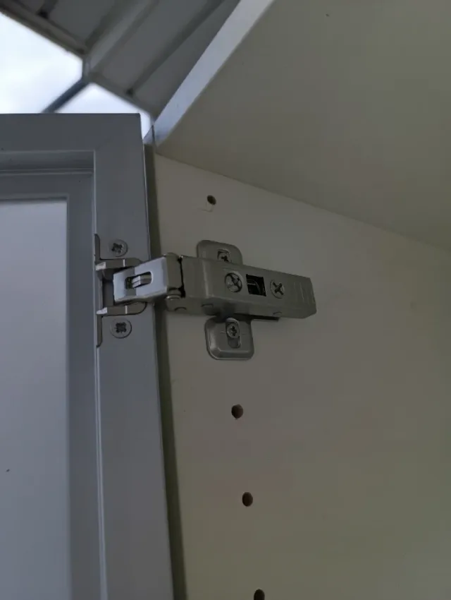 Armario exterior/interior metal y cristal