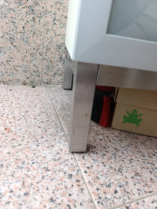 Armario exterior/interior metal y cristal