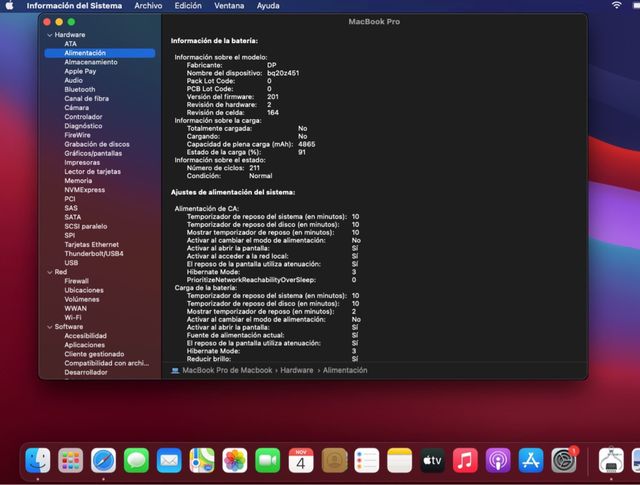 MacBook Pro A1278 Plata
