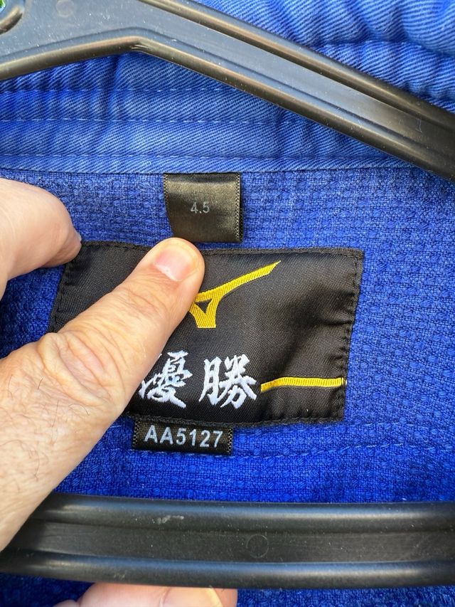 Kimono Judo Mizuno Azul