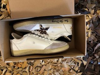 Golden Goose Ballstar Beige/Bianco