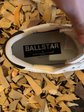 Golden Goose Ballstar Beige/Bianco