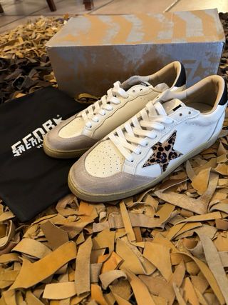 Golden Goose Ballstar Beige/Bianco