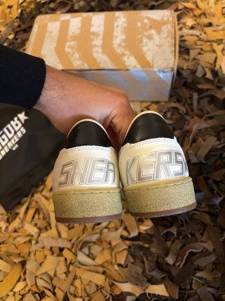 Golden Goose Ballstar Beige/Bianco