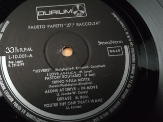 Vinilo Fausto Papetti 27ª Raccolta