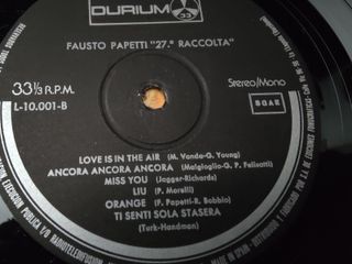 Vinilo Fausto Papetti 27ª Raccolta
