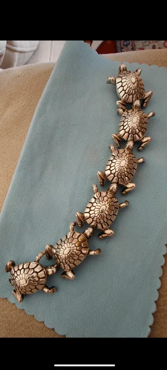 Bracciale Tiffany tartarughe vintage sterling silv