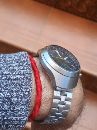 Reloj Seiko Cronógrafo Automático Vintage Caballer