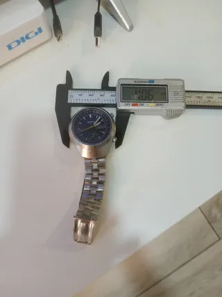 Reloj Seiko Cronógrafo Automático Vintage Caballer