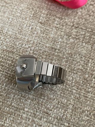 Anillo Reloj Claire's Ajustable con caja de regalo