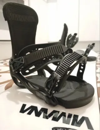 Tabla y Fijaciones Snowboard