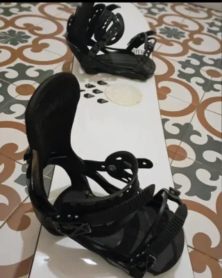 Tabla y Fijaciones Snowboard