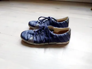 Zapatillas Clarks Azul Marino y Gris