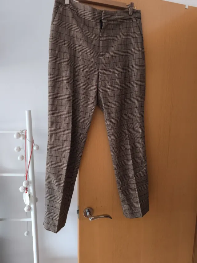 Pantalón de invierno a cuadros