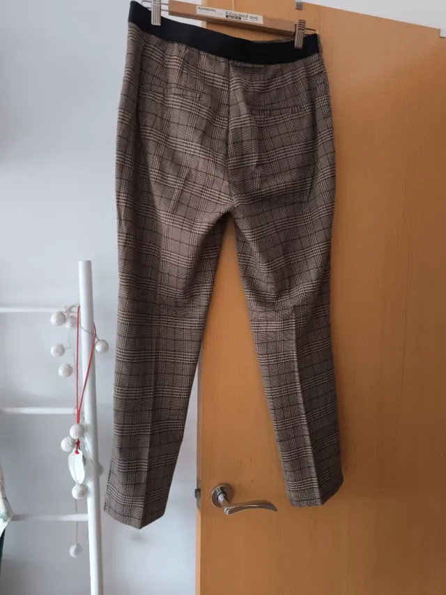 Pantalón de invierno a cuadros