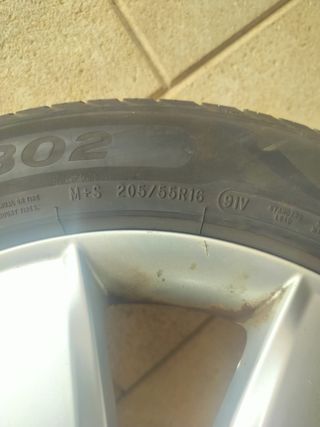 4 Llantas de aluminio 16 pulgadas