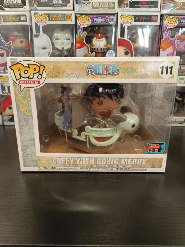 Funko Pop Luffy with Going Merry 111