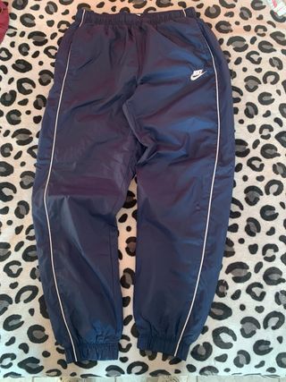 Pantaloni tuta Nike a vento blu