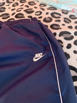 Pantaloni tuta Nike a vento blu