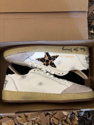 Golden Goose Ballstar Beige/Bianco