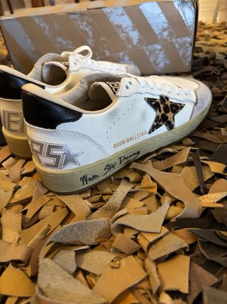Golden Goose Ballstar Beige/Bianco