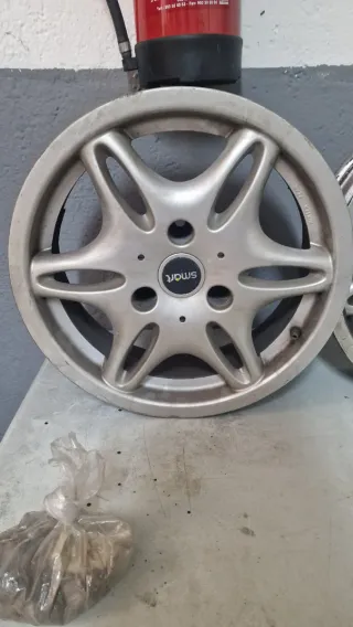 Llantas Smart Fortwo 450 (4 unidades)