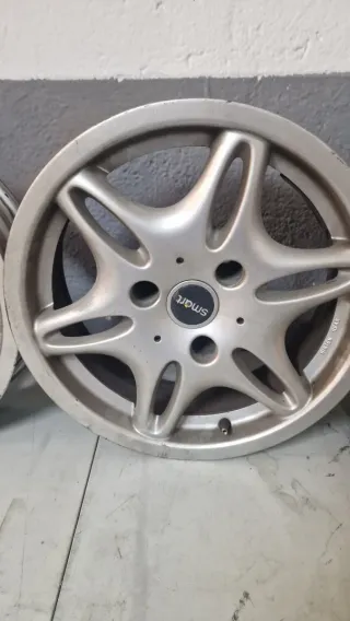 Llantas Smart Fortwo 450 (4 unidades)