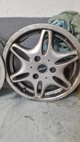 Llantas Smart Fortwo 450 (4 unidades)