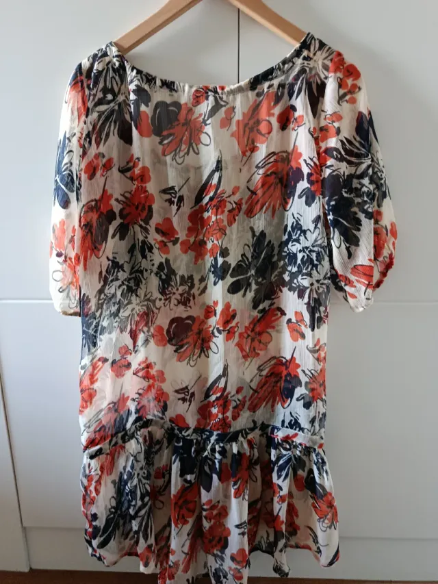 Vestido estampado Rayon